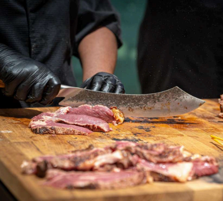 Menu traiteur mariage avec animation Le Brasero Live